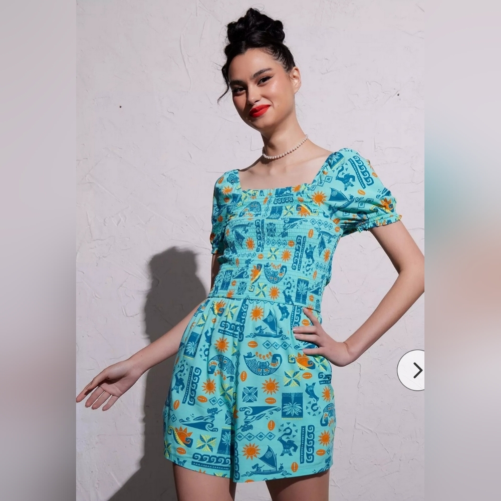 Disney- Her Universe- Moana- Romper- Size Large